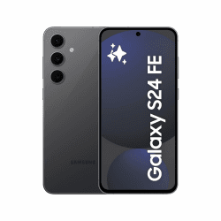 Samsung Galaxy S24 FE AI Smartphone ohne Vertrag, AI Handy mit Android, 8 GB RAM, 256 GB Speicher, 50-MP-Kamera, Lange Akkulaufzeit, Graphite, 36 Monate Herstellergarantie [Exklusiv bei Amazon]
