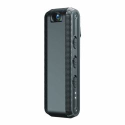 Tragbare Action Body Kamera, 1080P Große Weitwinkel Vlog Kamera mit Rückenclip, Anti Shake wasserdichte Action Kamera mit Verstecktem Körper für den Außenbereich