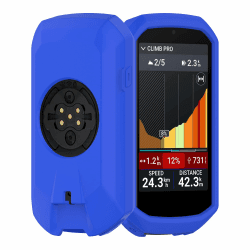FDHYFGDY Hülle kompatibel für Garmin Edge 1050 Silikonhülle, Silikon Schutzhülle Skin - GPS Bike Zubehör für Garmin Edge 1050 Schutzhülle (Blau) Garmin Edge 1050-Blue