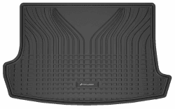 WALSER Premium Kofferraumwanne kompatibel mit VW T-ROC (A11, D11) 07/2017-Heute, oberer Ladeboden, 100% passgenaue Kofferraum Schutzmatte - Made in EU, robuste Antirutschmatte Auto