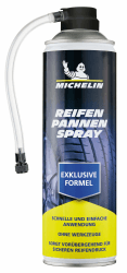 MICHELIN Reifendichtmittel Pannenspray Auto – Blitzschnelle Reifenreparatur ohne Werkzeug | Für PKW, SUV & Wohnwagen | 500 ml Notfall-Pannenspray