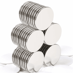 MIN CI 50Stück Neodym Magnete Extra Stark, 30x2mm Magnete Selbstklebend Stark, Groß Magneten für Magnettafel Kühlschrank Starke Magnete Rund Flach Magnete Kleine Küche Kühlschrank Magnete Whiteboard