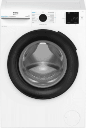 Beko BM3WFU3741X freistehende Waschmaschine, Waschvollautomat, 7 kg, EnergySpin, Schleuderwahl 1400 U/min, Dampffunktion, Hygiene+ allergikergeeignet, Coldwash Wasser-& Zeitersparnis, Weiß