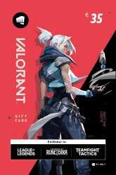VALORANT points | €35 Guthaben | (Einlösbar in VALORANT, League of Legends, Teamfight Tactics und Legends of Runeterra)