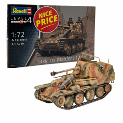 Revell 3316 Sd.Kfz. 138 Marder III AUSF. M Zubehör, Mehrfarbig