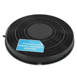 DL-pro Filter Dunstabzug Aktivkohlefilter passend für Whirlpool 484000008789 Indesit C00385608 C00375086 AEG Electrolux 902979374/3 Dunstabzugshaube