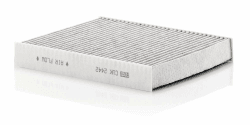 MANN-FILTER CUK 2442 Innenraumfilter – Pollenfilter mit Aktivkohle – Für PKW