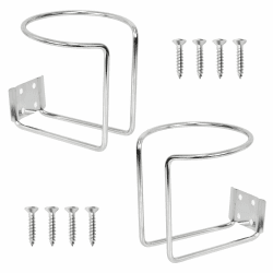 2 Stücke Auto Becherhalter, Universal Getränkehalter Becherhalter Edelstahl Ring Ringförmige Trinkbecherhalter Auto Becherhalter für Bootsringe, Marine, Yacht, Wohnmobil, Kaffeebecherhalter