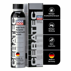 LIQUI MOLY Öladditiv Cera Tec Art.-Nr. 3721 Keramikverschleißschutz für Benzin- & Dieselmotoren I mehr Laufruhe, geringere Reibung & weniger Kraftstoffverbrauch I Ceramic Zusatz für Motoröl, 300 ml