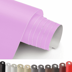Leder Reparatur Set Hellviolett, 30 x 100 cm Kunstleder Selbstklebend, Lederflicken Selbstklebend, Kunstleder Reparaturset, Leder Patch für Sofa, Möbel, Autositze, Jacken, Handtaschen.