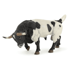 Papo -Handbemalt - Figuren -Das Leben auf dem Bauernhof-Texanischer Stier-54007-Sammelbar-Für Kinder - Geeignet für Jungen und Mädchen - Ab 3 Jahren