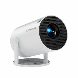 Mini Projektor – Handy Beamer mit Android 11, WLAN6 & BT 5.2 – Full HD 1080p Unterstützung – Tragbarer Beamer - Smart Beamer für Heimkino, Outdoor-Kino, Filme & Gaming – Kompatibel mit Handy, PS5, PC