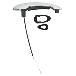 Doo Engy Türgriff Außentürgriff Türdrücker Griffbügel Außen Tür Griff mit Kabel Chrom Beifahrerseite silber aussen vorne rechts für Mini R50 R53 R56 R57 R52 Cabrio Clubman R55 Coupe R58 Roadster R59