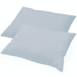 aqua-textil Classic Line Kissenbezug 2er-Set 48x74 Silbergrau Baumwolle Kissen Bezug Reißverschluss Jersey Kissenhülle 16) 48 x 74 cm Silbergrau