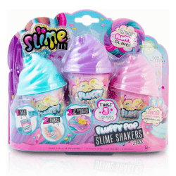SO DIY Canal Toys Slime Fluffy-Pack mit 3 Shakers-SSC 101, Mehrfarbig