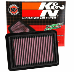 K&N 33-5027 Motorluftfilter: Hochleistung, Prämie, Abwaschbar, Ersatzfilter,Erhöhte Leistung, 2014-2019 (Fit, HR-V, Jazz, Vezel)