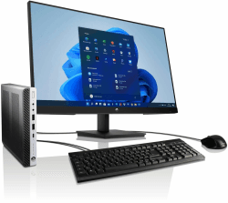 All-in-One Paket HP 27-Zoll Ryzen3 Computer mit 3 Jahren Garantie! Ryzen3 2200GE Quad Core, 3.6 GHz, 16 GB DDR4, 512 GB SSD, WLAN, USB 3, USB-C, Windows 11, MS Office - 7929