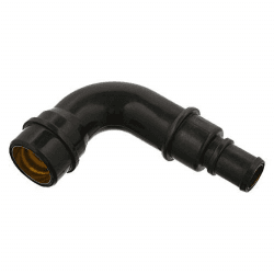 febi bilstein 36274 Entlüftungsschlauch für Kurbelgehäuse , 1 Stück, Schwarz