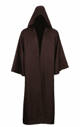 Gothden Adult Halloween Costume Umhang Karneval Kostüm Hoodies Robe Cosplay Cape Brown S