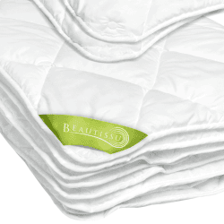Beautissu 4 Jahreszeiten Bettdecke 135x200 cm 2er Set leichte Sommerdecke 500g & Warme Winterdecke 800g zusammengeknöpft – Trennbare Allergiker Steppdecke Ganzjahresdecke Atmungsaktiv – BeauNuit JD
