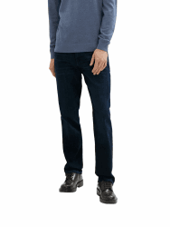 TOM TAILOR Herren Marvin Straight Jeans 36W / 32L 10115 - Clean Rinsed Blue Denim