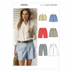 Vogue Schnittmuster, Seide, Mehrfarbig, E5 (14-16-18-20-22)