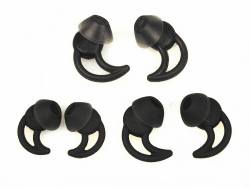 Doppelflansch-Ersatz-Ohrstöpsel aus Silikon, mit Geräuschunterdrückung, für Bose QC30 QuietControl 30 QC20 SIE2 IE3 Soundsport, kabellose Kopfhörer