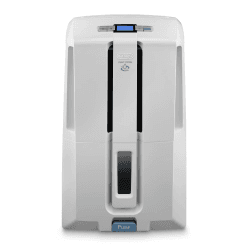 De'Longhi Luftentfeuchter Tasciugo Ariadry DD230P – elektrischer und mobiler Raumentfeuchter mit Pumpensystem, für Räume bis 150 m³, mit großem LCD Display, umweltfreundlich, grau