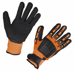 Kerbl 297735 Mechanic-Handschuh Brandy, Größe 11/XXL