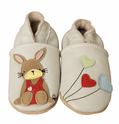 ENGEL + PIRATEN Krabbelschuhe - MARKENQUALITÄT VIELE Motive bis 4 Jahre Babyschuhe Leder Babyhausschuhe Lauflernschuhe Lederpuschen Hausschuhe 20/21 EU Hase