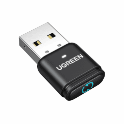 UGREEN Bluetooth 5.3 Adapter für PC und Maus Jiggler,Bluetooth Dongle für Desktop,Computer,2 Modi Wackelmaus,USB Mausbeweger verhindert Schlafmodus,USB Bluetooth Stick unterstützt Windows 8.1/10/11