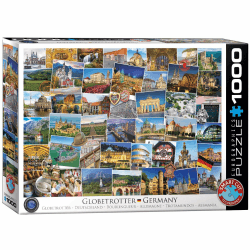EuroGraphics 6000-5465 Puzzle Globetrotter Deutschland, mehrfarbig