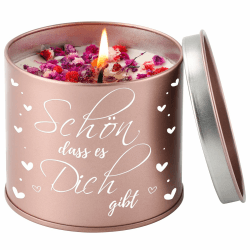 PRSTENLY Geschenke für Frauen, 9OZ Kerze Geschenke für Freundin Mama Oma Geburtstag Muttertag Ostern, Geschenk für Hochzeitstag Jahrestag, Geburtstagsgeschenk für Frauen, Schön Dass Es Dich Gibt