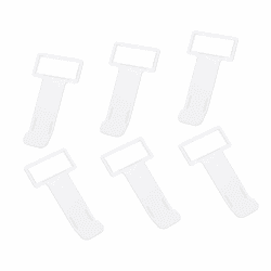 YINGLUOEU 6 Stück Parkscheinhalter Clip Transparent Auto Windschutzscheibe Ticket Halter Selbstklebend Tickets Clips für Parkschein