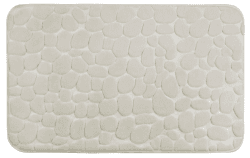 WENKO Badteppich Memory Foam Pebbles Beige
