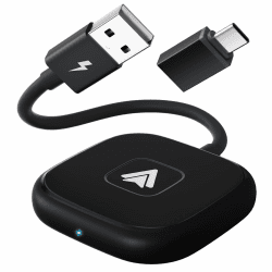 FEINODI Android Auto Wireless Adapter, Wandeln Sie Wired Android Auto in Wireless,Plug & Play,Für Autos mit kabelgebundenem Android Auto und Android Phones,Kompatibel mit 98% der Autos