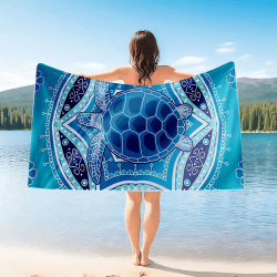 YEJIKJ Strandhandtuch Handtuch, Microfaser Badetuch Groß, Sandfreie und Leichte Strandtuch, Badehandtuch für Erwachsene, Tragbares Reisetuch für Fitness, Yoga, Saunahandtücher (180 x 90 cm)