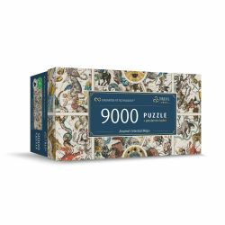 Trefl Prime - Puzzle UFT: Ancient Celestial Maps - 9000 Teile, Großes Puzzle mit Einer Antiken Himmelskarte, Dickster Karton, Bio, EKO, Unterhaltung für Erwachsene und Kinder ab 12 Jahren
