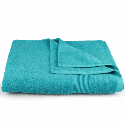 CelinaTex Bari Saunatuch 80 x 200 cm türkis Baumwolle Frottee Handtuch Badetuch Saunahandtuch Türkis Uni 80 x 200 cm