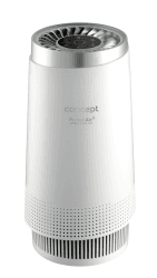 Concept Perfect Air Smart CA1010 Luftreiniger mit drei Luftfilterstufen HEPA-13-Filter Kohlefilter Ionisator Luftzirkulation: 130 m³/h Geeignet für Räume bis zu 20 m²