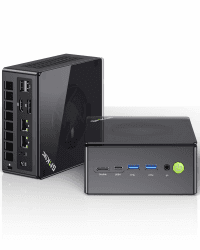 GMKtec Gaming Mini PC K8 Plus AMD Ryzen 7 8845HS (8K/16T, bis zu 5,1 GHz) 32 GB DDR5 RAM 1 TB SSD, Desktop-Computer Oculink/Dual NIC 2,5G/WiFi 6/BT5.2/HDMI 2.1/USB4/USB3.22 + USB2.02.