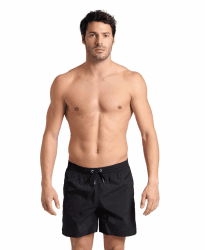 ARENA Herren Men's Beach Boxer Solid Swim Trunks (1er Pack) L Schwarz