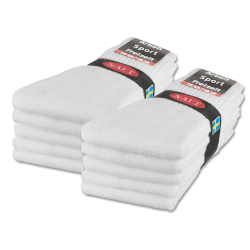 10 | 20 | 30 Paar Sportsocken Tennissocken Arbeitssocken Herren & Damen Socken Baumwolle 35-38 10 Paar | Weiß