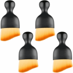 Mainiusi Reinigungspinsel Auto 4 Stück, Detailingbürste Auto Detailing Pinsel Auto Staubpinsel Auto Innenraum Bürste, Reinigungsbürsten Auto Bürste Innenraum Pinsel Auto Staub Pinsel Innenraum Auto