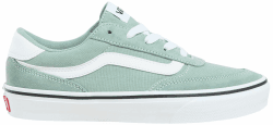 Vans Mädchen Brooklyn Sneaker 39 EU Wildleder Canvas Eisberg Grün