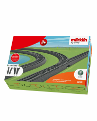 Märklin my world - Kunststoffgleis-Ergänzungspackung 23400, Spur H0, 1:87