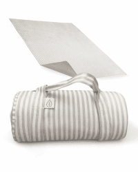 Livlig53 LIVLIG Picknickdecke beige, 140x200, große Picknickdecke mit Polsterung, Strandmatte, Stranddecke, Picknickdecke wasserdicht