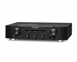 Marantz PM6007 HiFi Verstärker, Stereo Verstärker, 2x60W, optischer Eingang, Phono Eingang, Subwoofer Ausgang, Schwarz