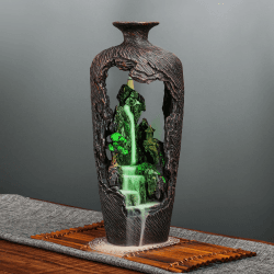 REAWOW Resin R?ucherst?bchen Backflow Raucherstabchen Raucherwasserfall Backflow Raucherstabchen fur Meditation Dekoration Zuhause Buro Yoga Spa Deko