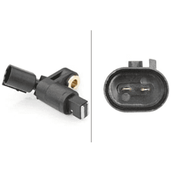 HELLA 6PU 009 106-091 Sensor, Raddrehzahl - 12V - 2-polig